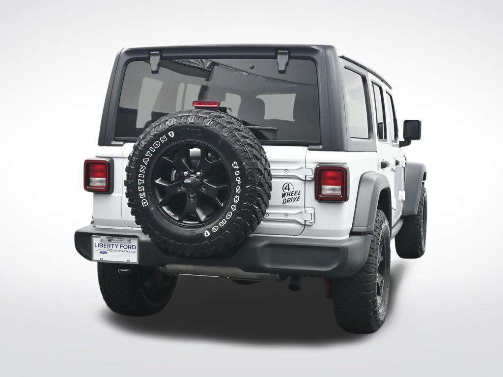 used 2020 Jeep Wrangler Unlimited car, priced at $23,649