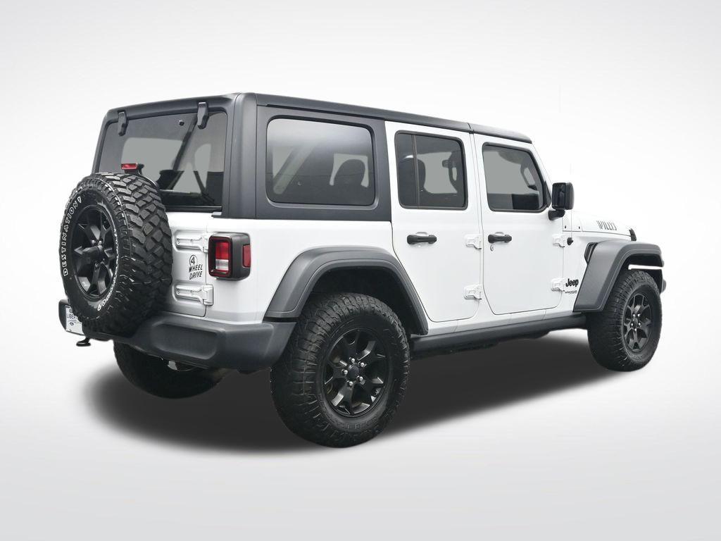 used 2020 Jeep Wrangler Unlimited car, priced at $23,649