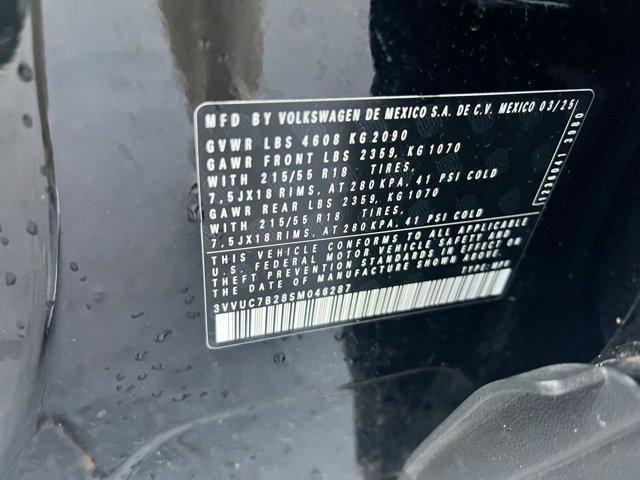 used 2025 Volkswagen Taos car, priced at $23,180