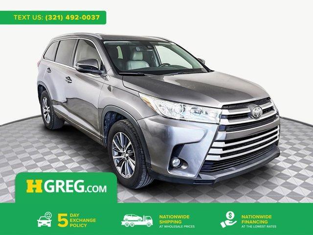 used 2018 Toyota Highlander car, priced at $19,498