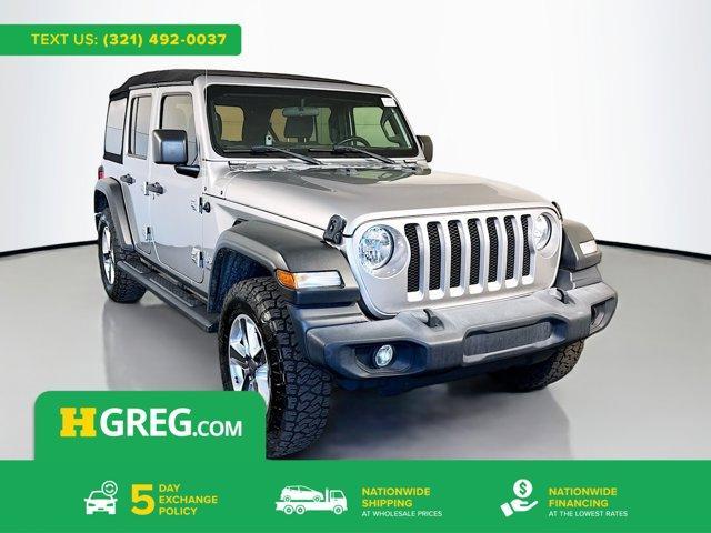 used 2020 Jeep Wrangler Unlimited car, priced at $20,798