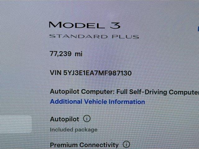 used 2021 Tesla Model 3 car, priced at $17,498