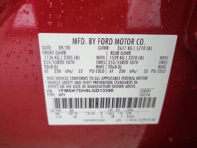 used 2020 Ford Explorer car, priced at $18,395