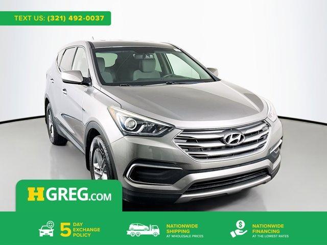 used 2018 Hyundai Santa Fe Sport car, priced at $11,998