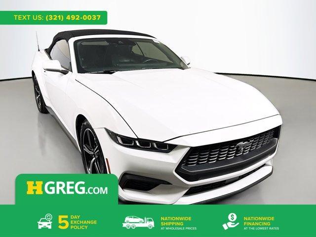 used 2024 Ford Mustang car, priced at $26,298