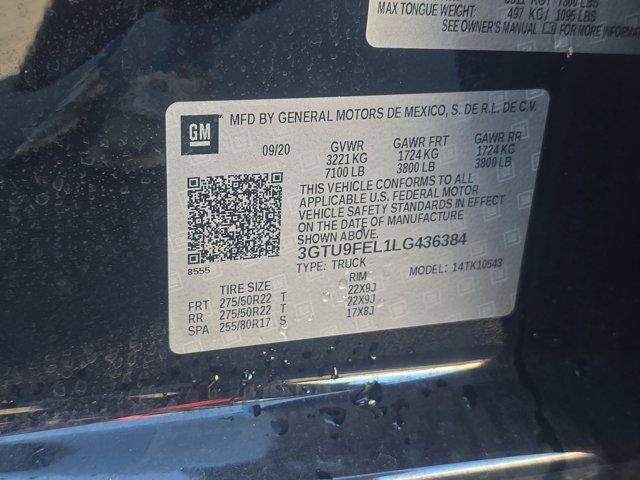 used 2020 GMC Sierra 1500 car, priced at $38,595