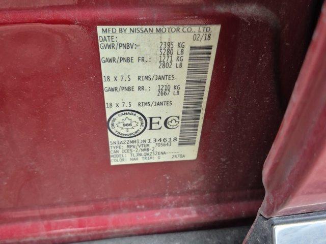 used 2018 Nissan Murano car, priced at $12,195