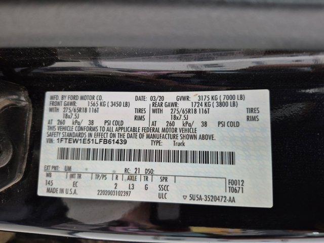 used 2020 Ford F-150 car, priced at $30,295