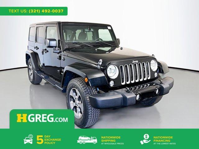 used 2016 Jeep Wrangler Unlimited car, priced at $17,798