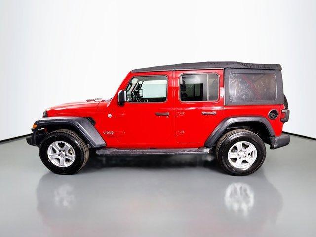 used 2018 Jeep Wrangler Unlimited car, priced at $18,298
