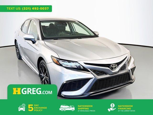 used 2021 Toyota Camry car, priced at $18,498