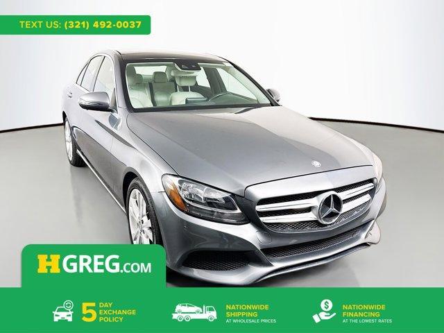 used 2017 Mercedes-Benz C-Class car, priced at $11,998