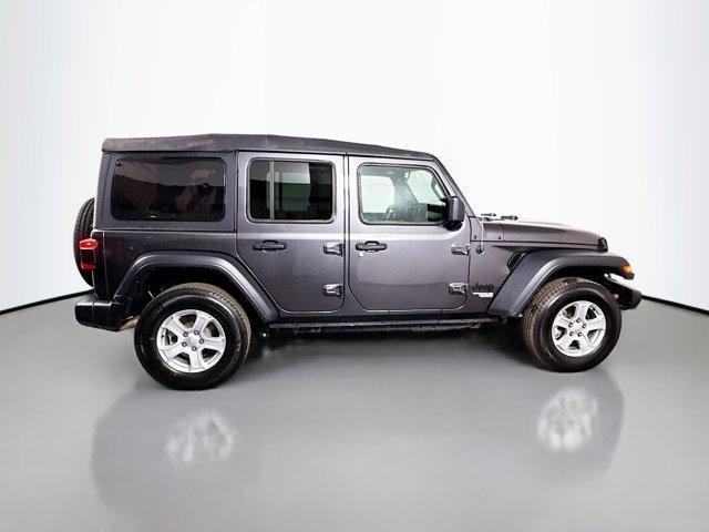 used 2021 Jeep Wrangler Unlimited car, priced at $21,998