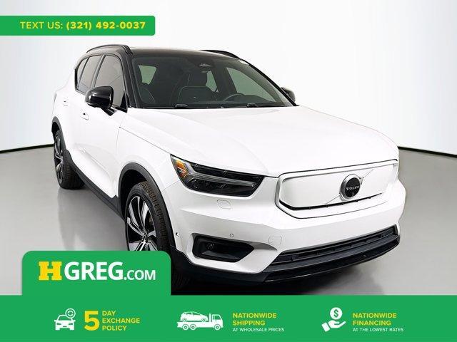 used 2022 Volvo XC40 Recharge Pure Electric car, priced at $18,998