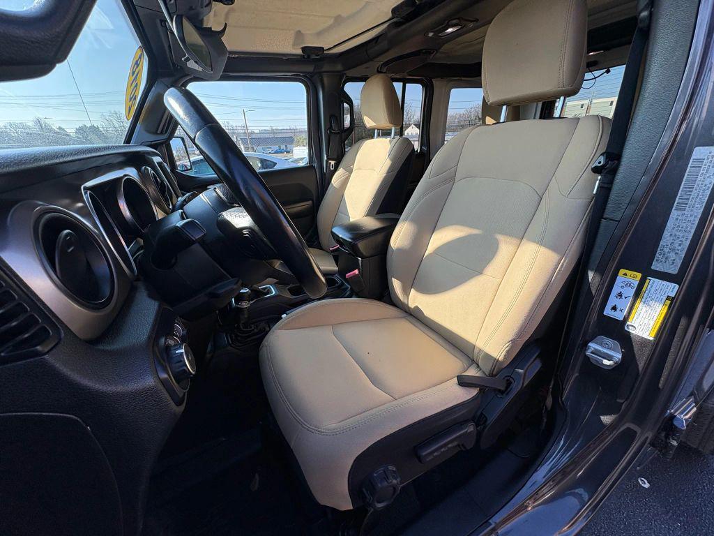 used 2018 Jeep Wrangler Unlimited car, priced at $18,695