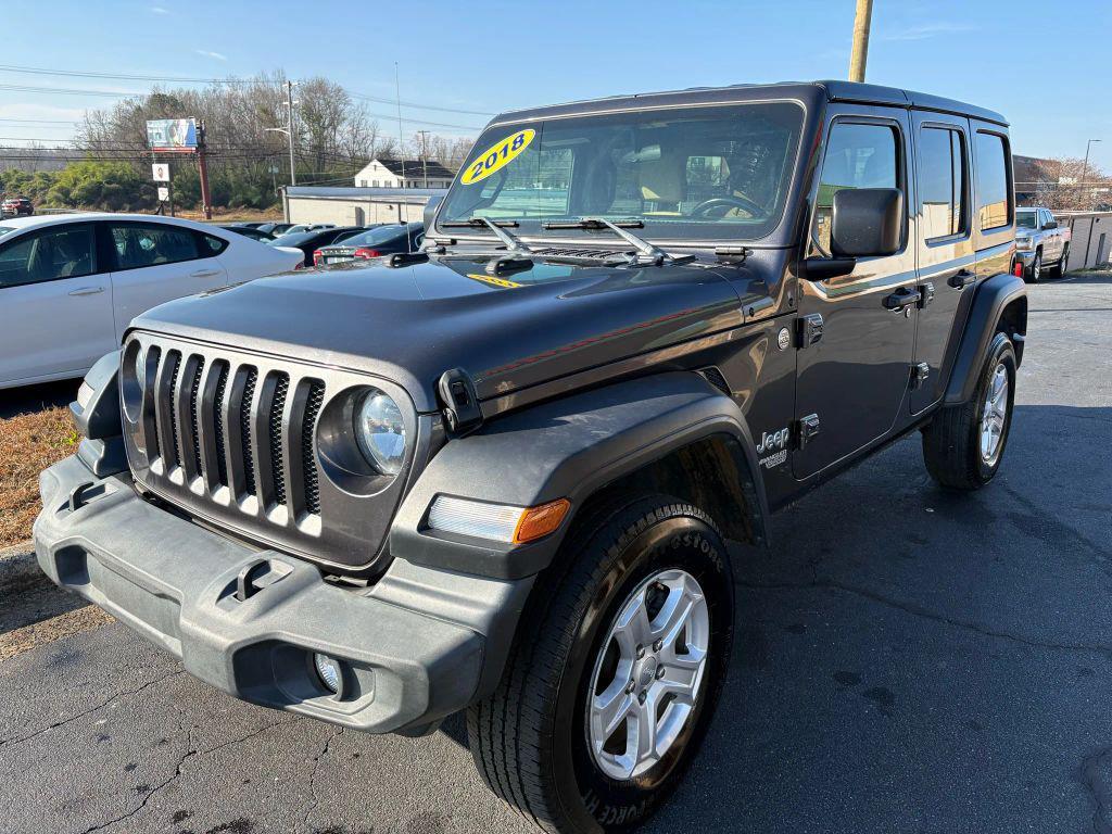 used 2018 Jeep Wrangler Unlimited car, priced at $18,695
