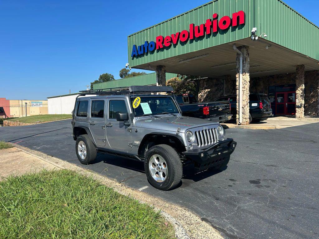 used 2014 Jeep Wrangler Unlimited car, priced at $13,695