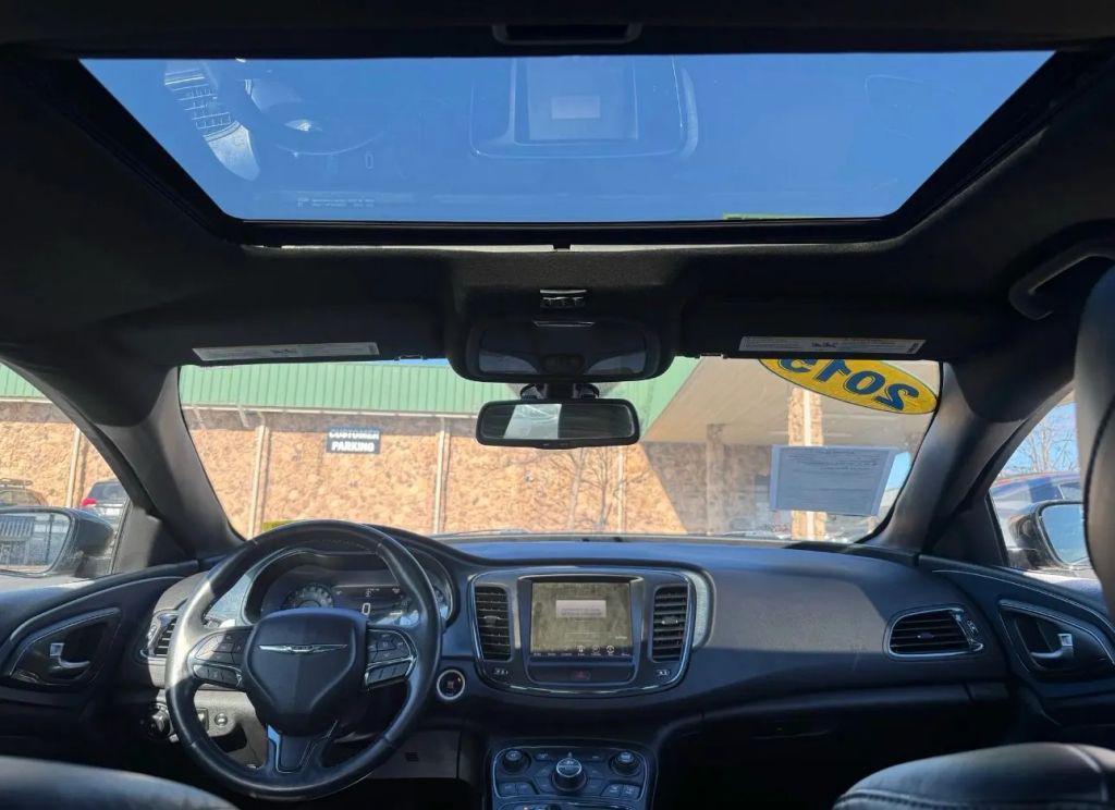 used 2015 Chrysler 200 car, priced at $8,295