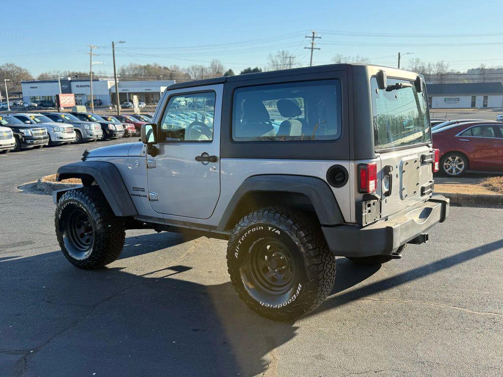 used 2015 Jeep Wrangler car, priced at $14,295