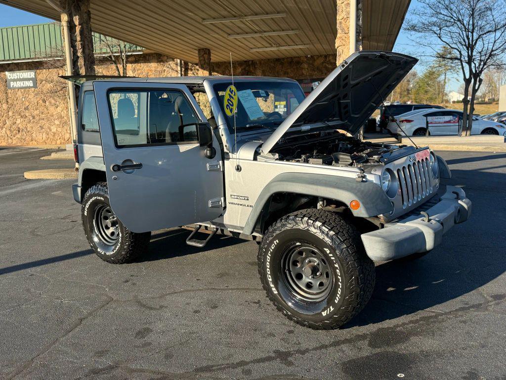used 2015 Jeep Wrangler car, priced at $14,295