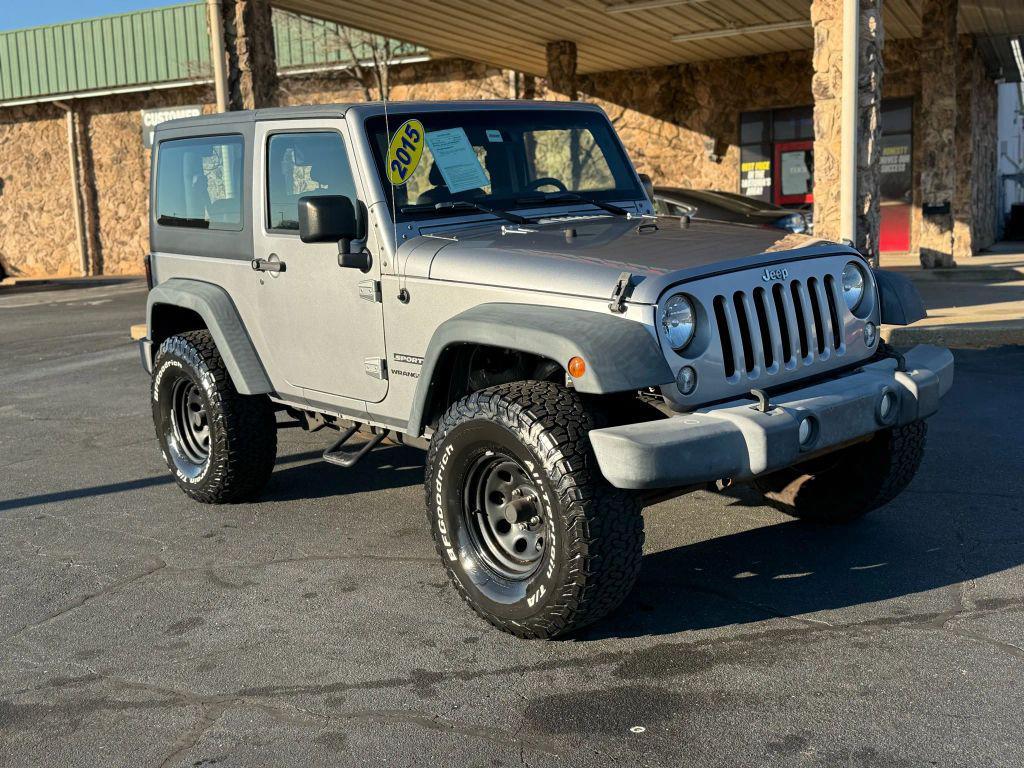 used 2015 Jeep Wrangler car, priced at $14,295