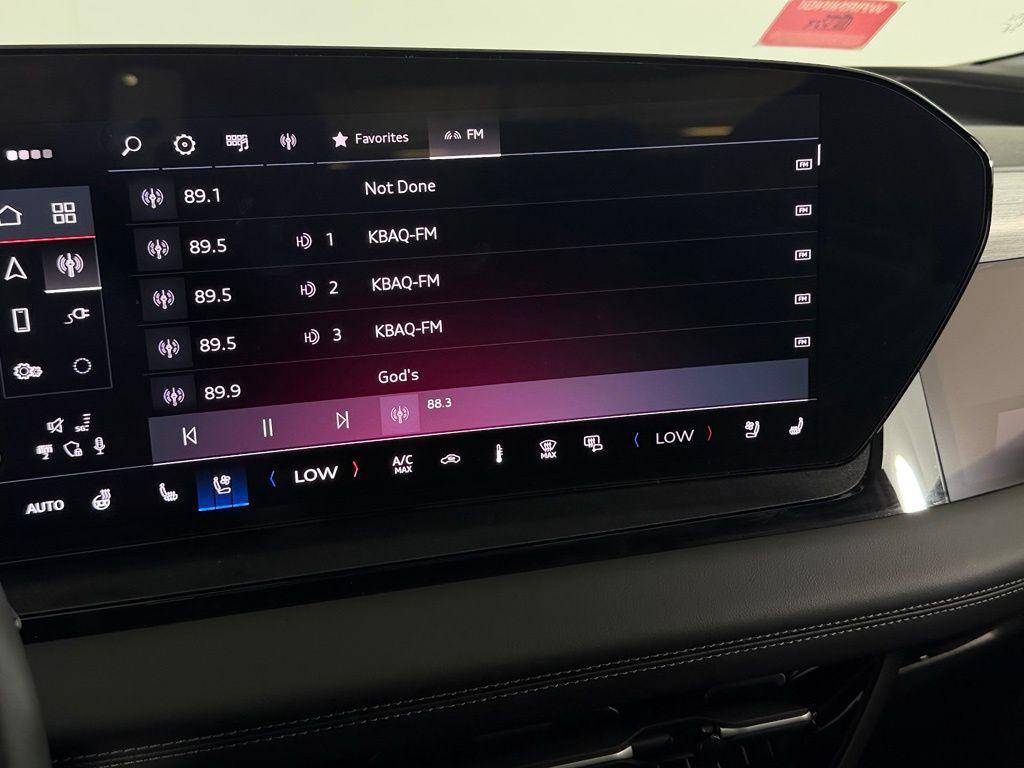 used 2025 Audi Q6 e-tron car, priced at $51,074