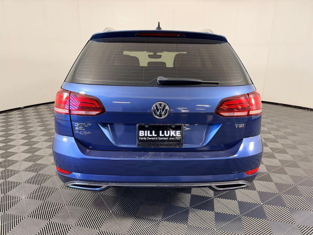 used 2018 Volkswagen Golf SportWagen car, priced at $9,995
