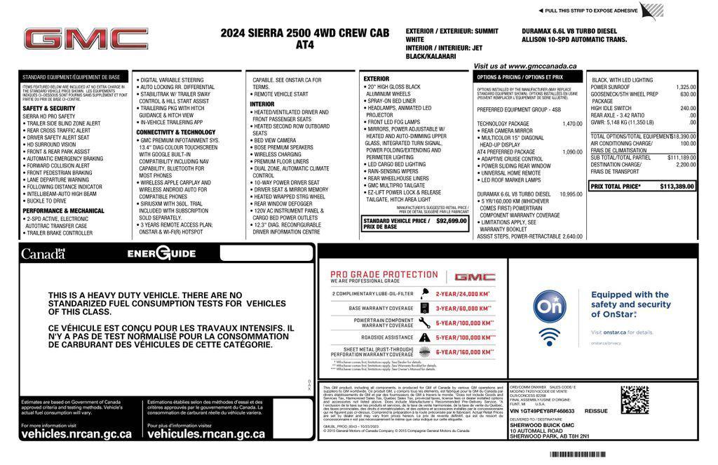 used 2024 GMC Sierra 2500 car, priced at $72,473