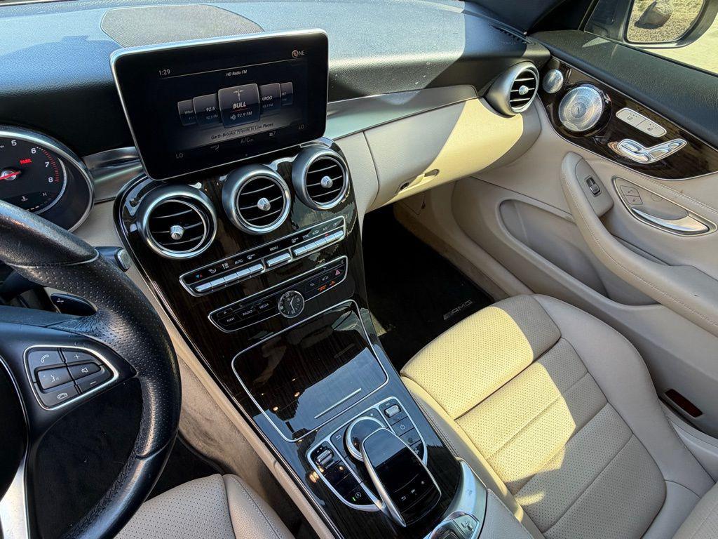used 2018 Mercedes-Benz C-Class car, priced at $26,995