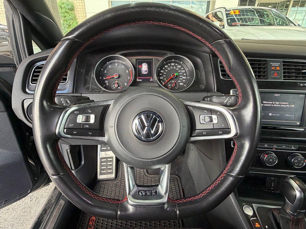 used 2017 Volkswagen Golf GTI car, priced at $15,495
