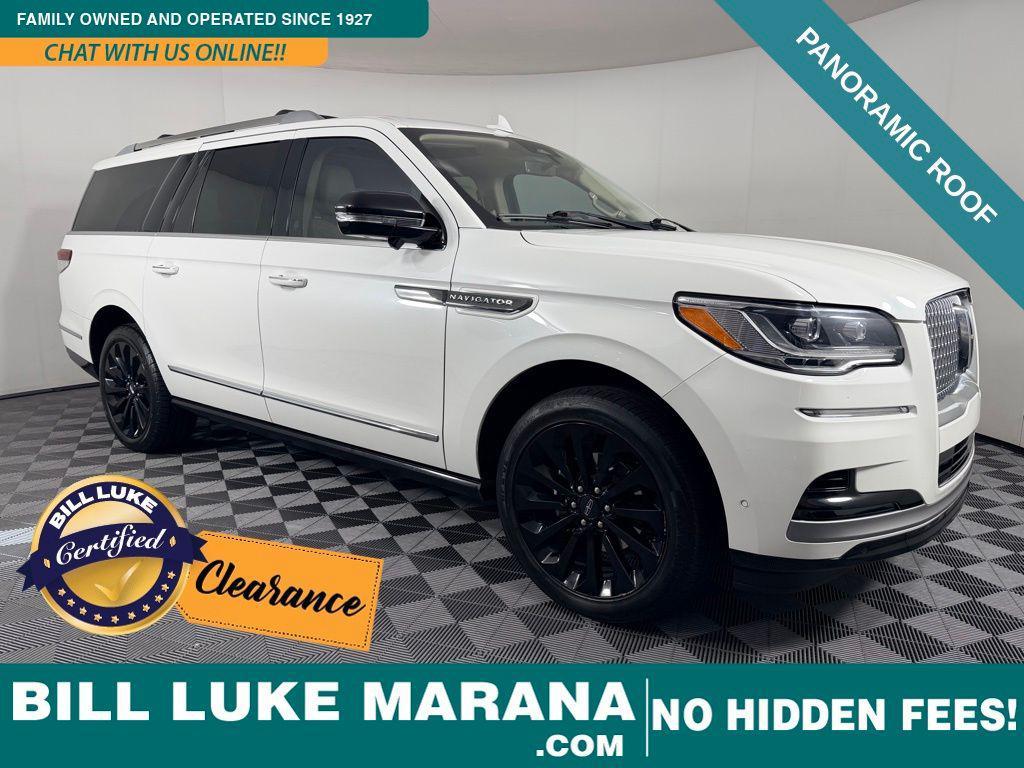 used 2022 Lincoln Navigator car, priced at $43,873
