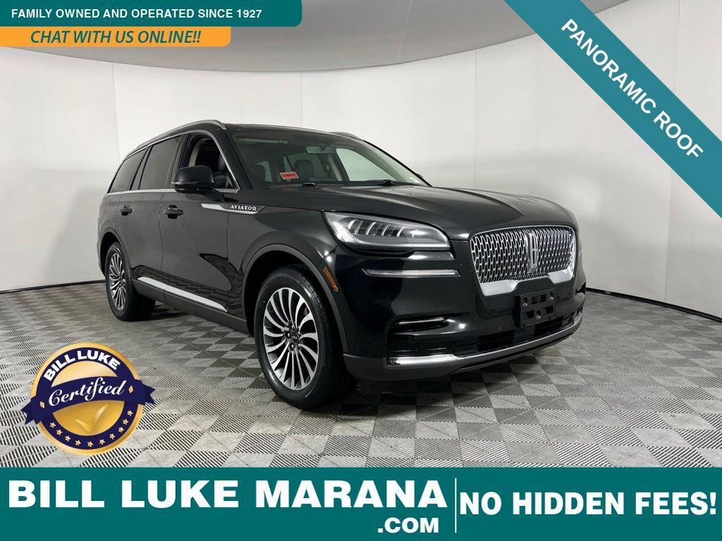 used 2024 Lincoln Aviator car, priced at $53,673