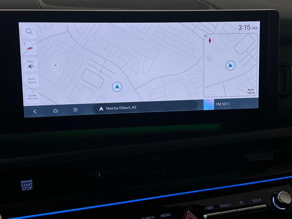 used 2025 Hyundai SANTA FE HEV car, priced at $36,975