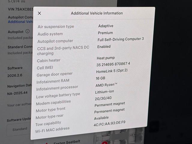 used 2023 Tesla Model X car, priced at $56,973