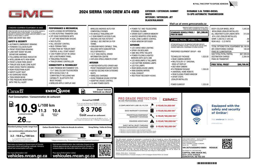 used 2024 GMC Sierra 1500 car, priced at $49,873