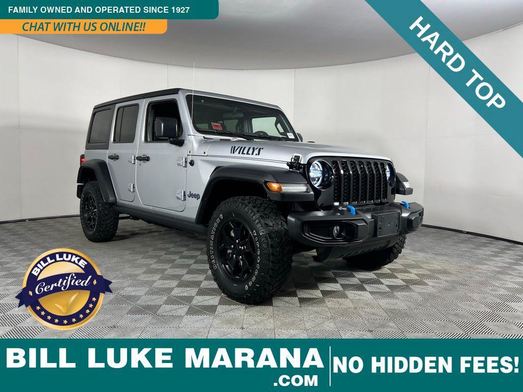 used 2023 Jeep Wrangler 4xe car, priced at $30,973