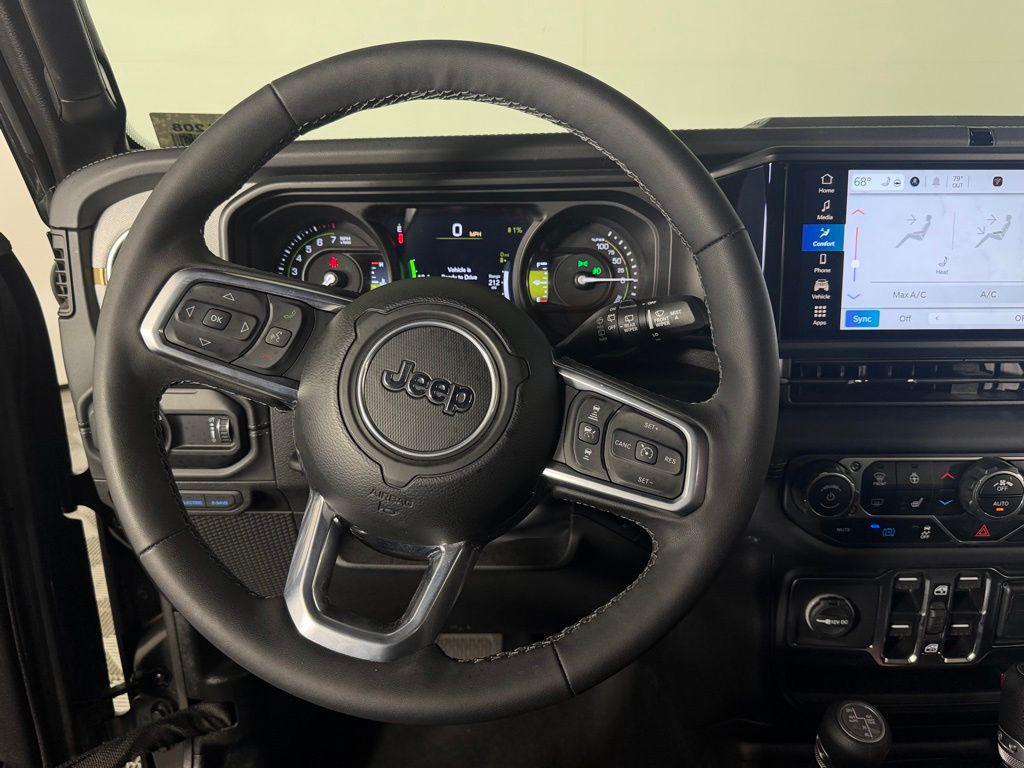 used 2025 Jeep Wrangler 4xe car, priced at $32,373