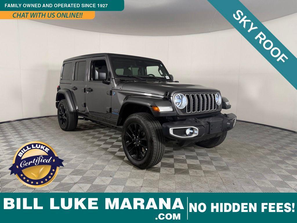 used 2025 Jeep Wrangler 4xe car, priced at $32,373