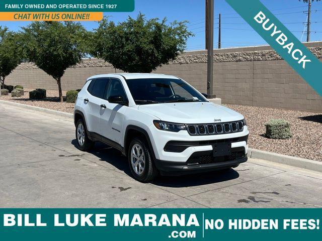 used 2024 Jeep Compass car, priced at $21,075