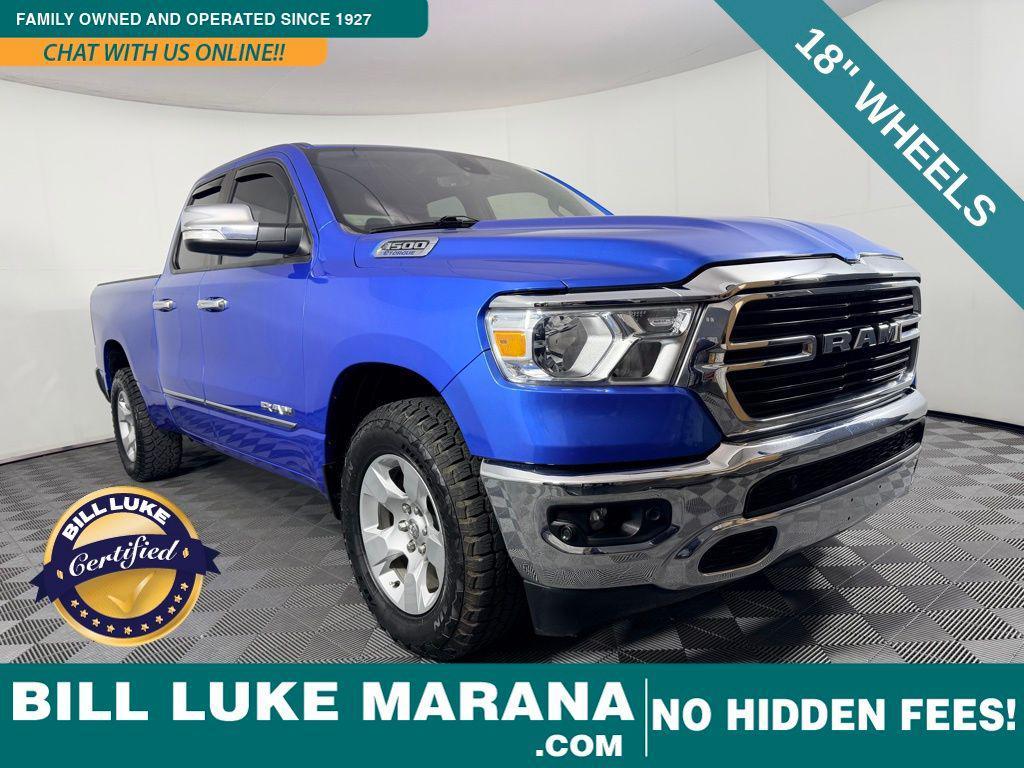 used 2021 Ram 1500 car, priced at $21,973