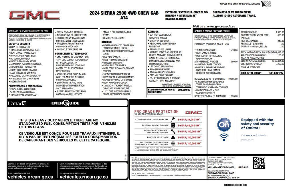 used 2024 GMC Sierra 2500 car, priced at $71,173