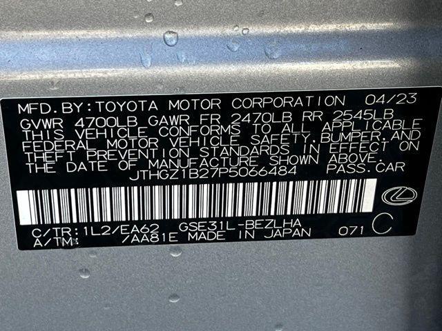 2023 Silver Lexus IS 350