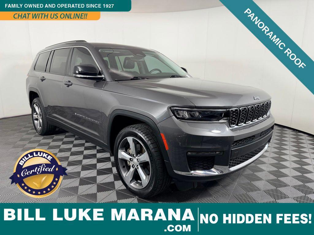 used 2021 Jeep Grand Cherokee L car, priced at $26,373