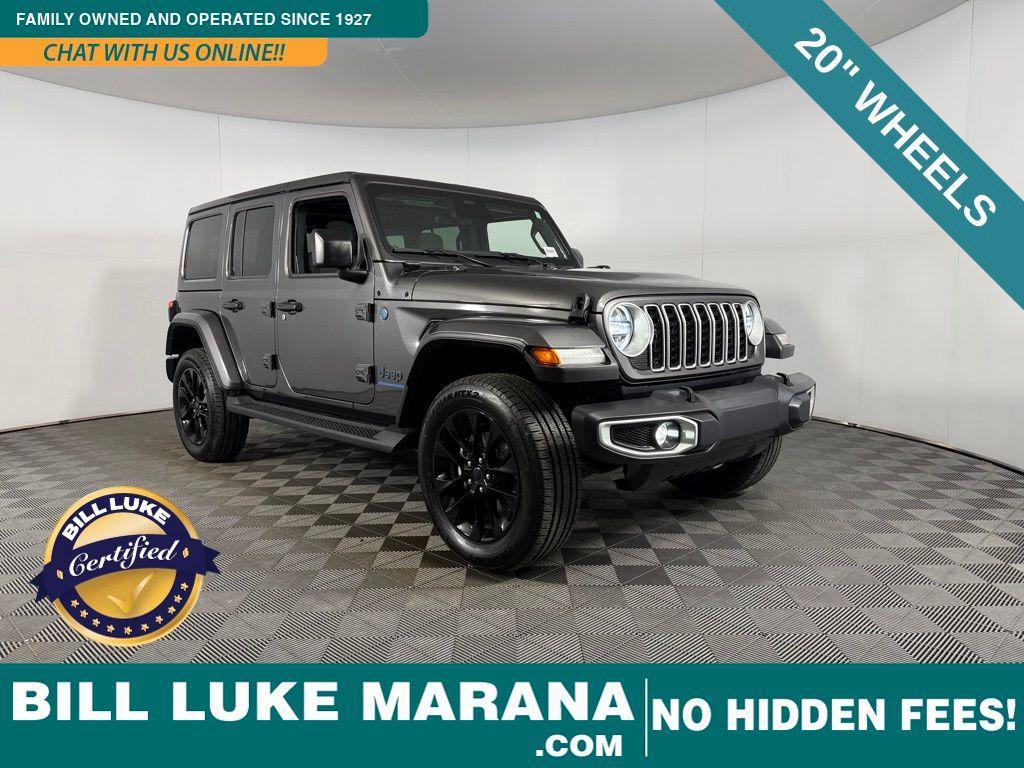 used 2025 Jeep Wrangler 4xe car, priced at $31,473