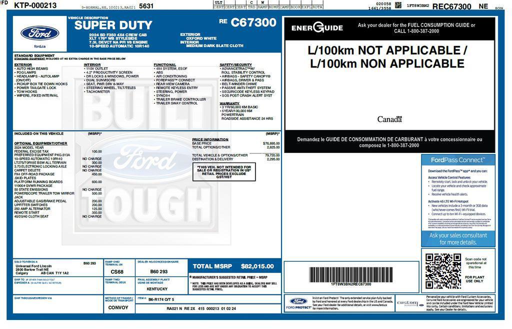 used 2024 Ford F-350 car, priced at $48,673