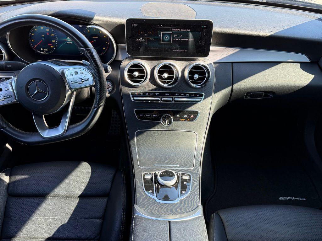 used 2021 Mercedes-Benz C-Class car, priced at $31,973