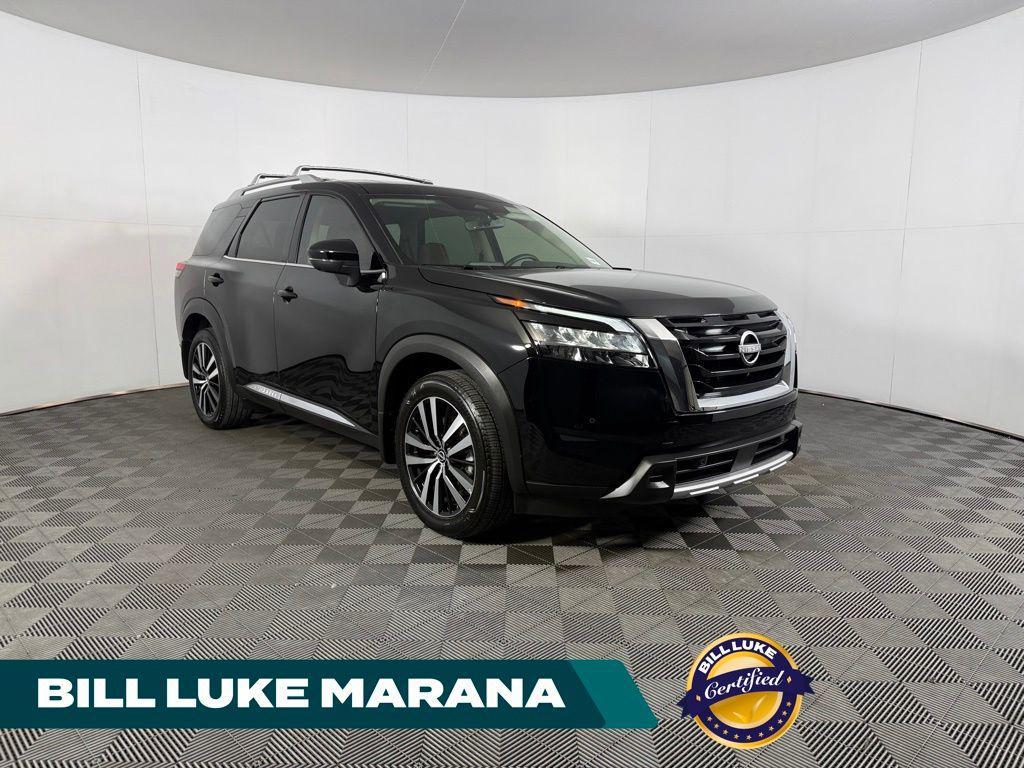 used 2025 Nissan Pathfinder car, priced at $43,072