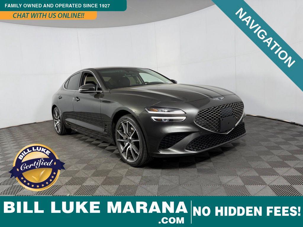 used 2025 Genesis G70 car, priced at $31,673