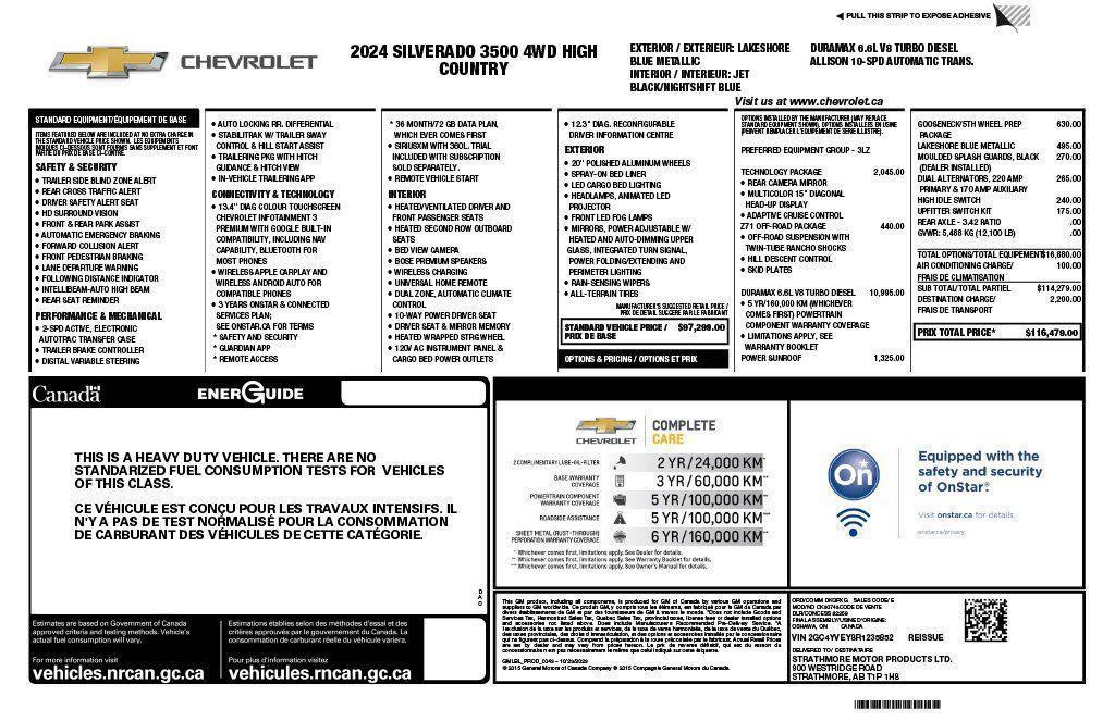 used 2024 Chevrolet Silverado 3500 car, priced at $73,773