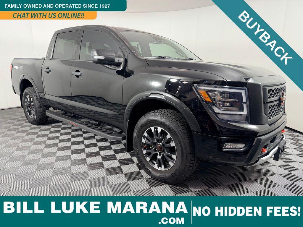 used 2023 Nissan Titan car, priced at $36,075